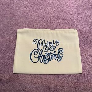 Cricut cosmetic bag custom made.